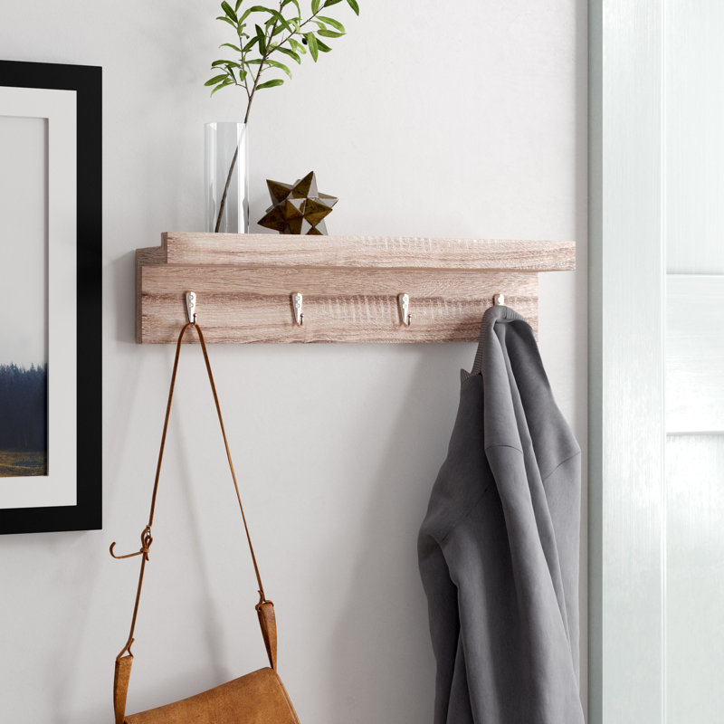 Union Rustic Drewniak Wall Mounted Coat Rack & Reviews Wayfair